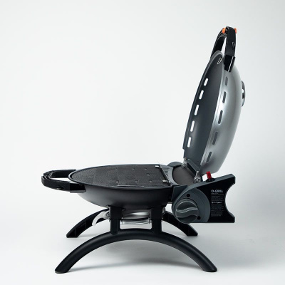 Газовый гриль O-GRILL 500MТ bicolor black-silver, серебристый